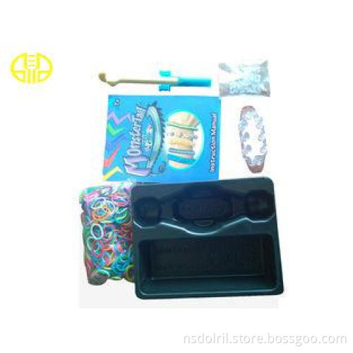 Small Rainbow Loom Rubber Band Monster Tail Loom Set , 1 Pc
